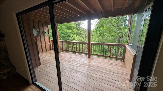 105 Toxaway Views Dr Unit 402, Lake Toxaway, NC 28747 - view of wooden terrace