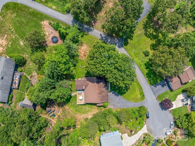 5 Lowry Ln, Weaverville, NC 28787 - aerial view of property and surrounding area