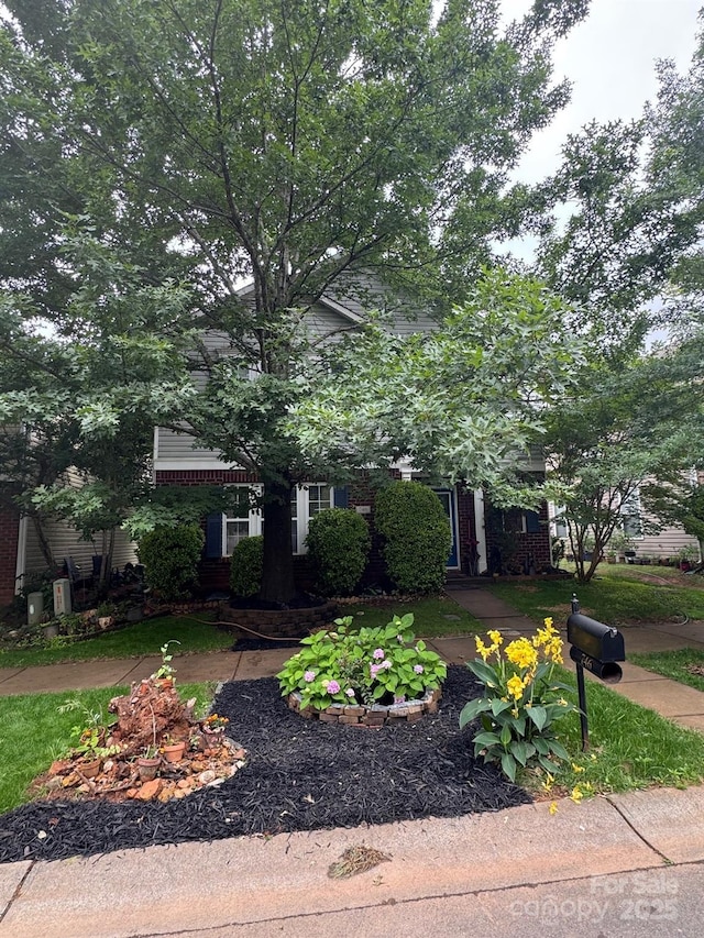 746 Sinclair Dr, Monroe, NC 28112 - obstructed view of property featuring brick siding