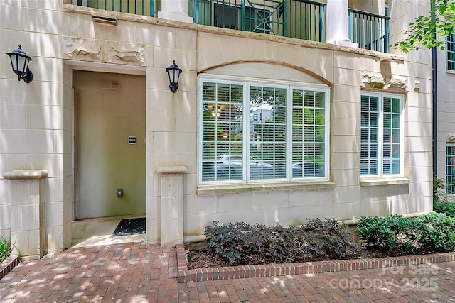 300 W 5th St Unit 003, Charlotte, NC 28202 - doorway to property featuring a balcony