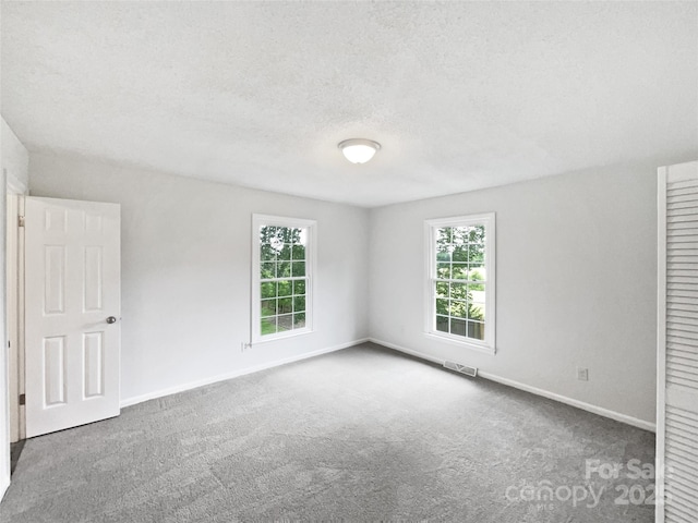 1224 Bethlehem Rd, Kings Mountain, NC 28086 - unfurnished bedroom featuring multiple windows, baseboards, carpet, and a textured ceiling