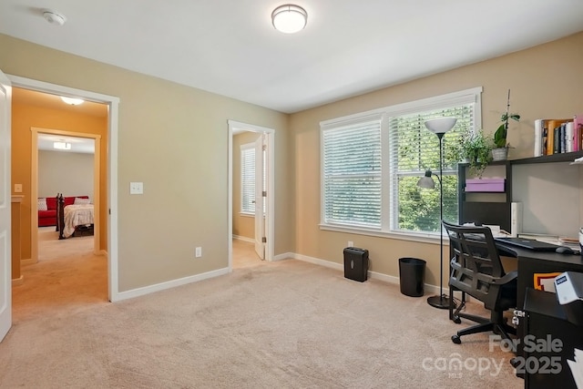 3106 Crosswind Dr, Fort Mill, SC 29707 - office featuring carpet and baseboards