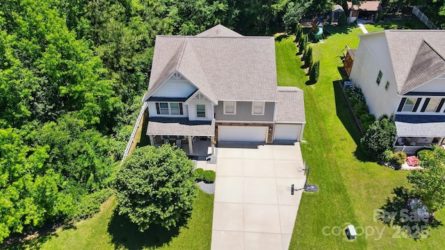 3106 Crosswind Dr, Fort Mill, SC 29707 - view from above of property
