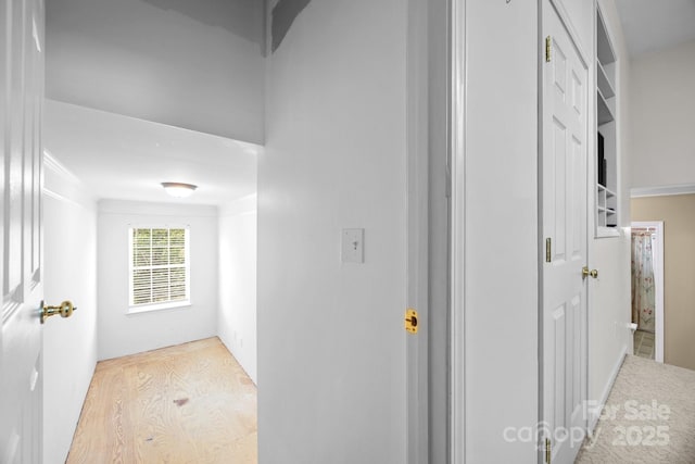 6533 Derby Ln NW, Concord, NC 28027 - hallway with wood finished floors