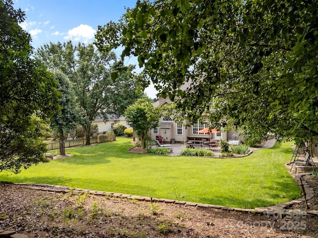 6533 Derby Ln NW, Concord, NC 28027 - view of yard with a patio