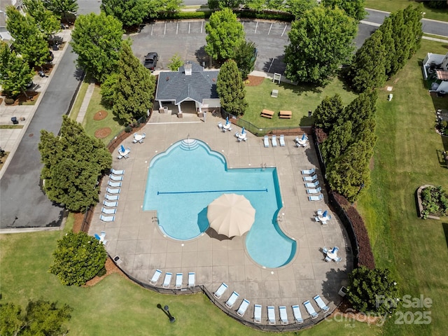 7130 Maricopa Rd, Charlotte, NC 28277 - view of property location featuring a pool
