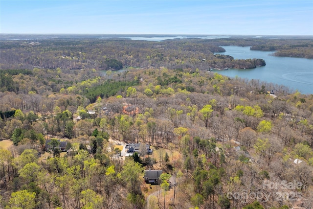 116 Dean Rd, Anderson, SC 29625 - view of property location featuring a heavily wooded area and a large body of water