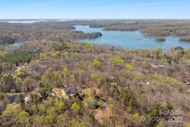 116 Dean Rd, Anderson, SC 29625 - view of property location featuring a heavily wooded area and a large body of water