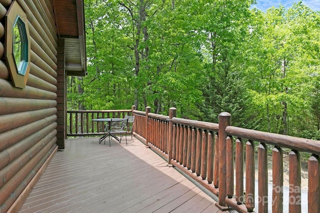 76 Isuhdavga Ct, Brevard, NC 28712 - view of deck