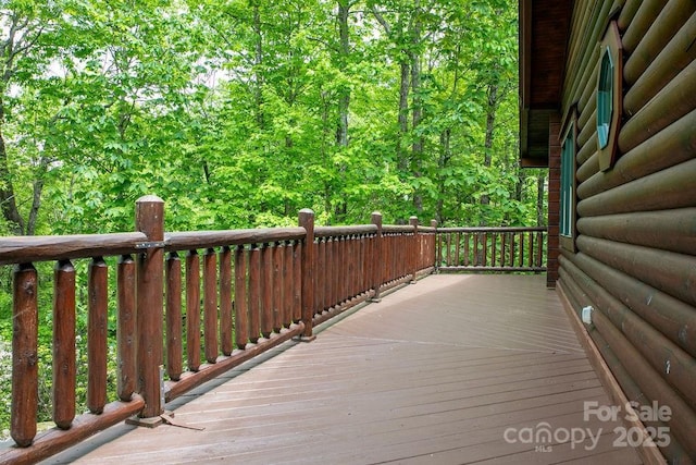 76 Isuhdavga Ct, Brevard, NC 28712 - view of deck