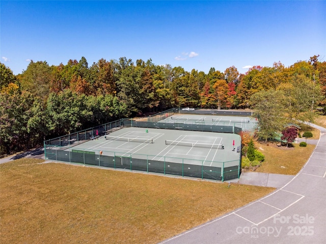 76 Isuhdavga Ct, Brevard, NC 28712 - view of tennis court