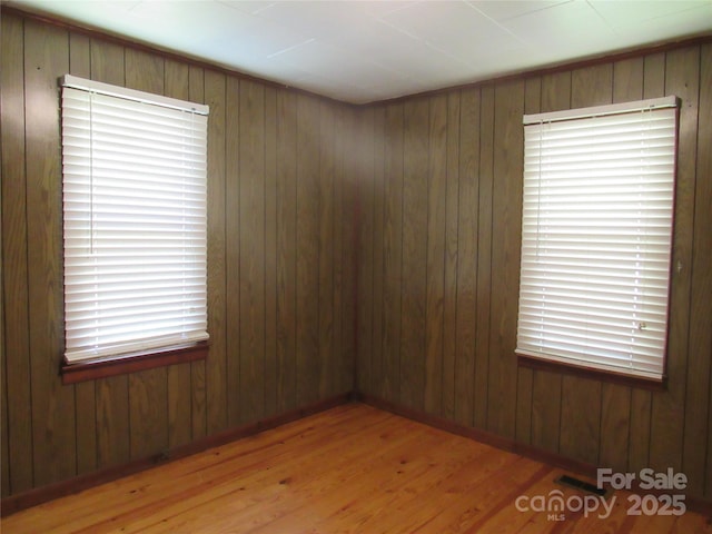 85 Oshea Ln, Waynesville, NC 28786 - unfurnished room with wood finished floors and wood walls
