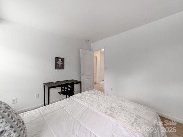 6532 Prosperity Commons Dr, Charlotte, NC 28269 - carpeted bedroom featuring baseboards