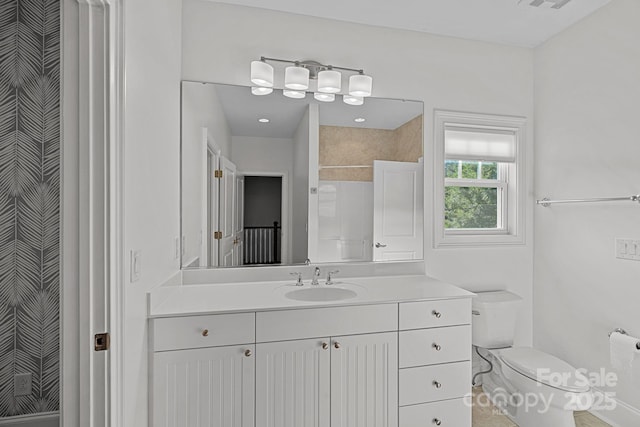 16909 Red Cow Rd, Charlotte, NC 28277 - full bathroom with vanity and a shower