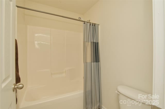 4001 Brook Valley Run, Monroe, NC 28110 - bathroom with shower / tub combo and toilet