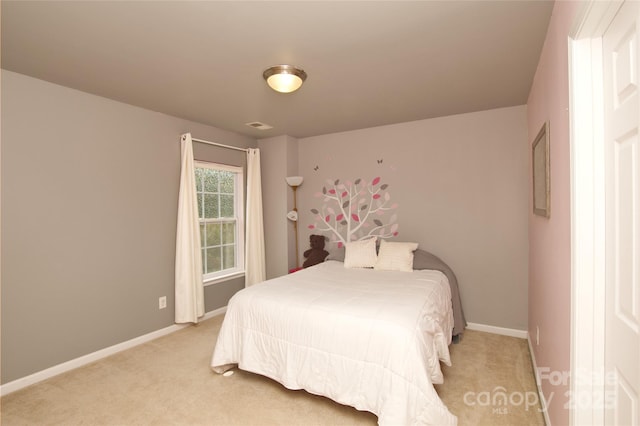 4001 Brook Valley Run, Monroe, NC 28110 - bedroom featuring light carpet and baseboards
