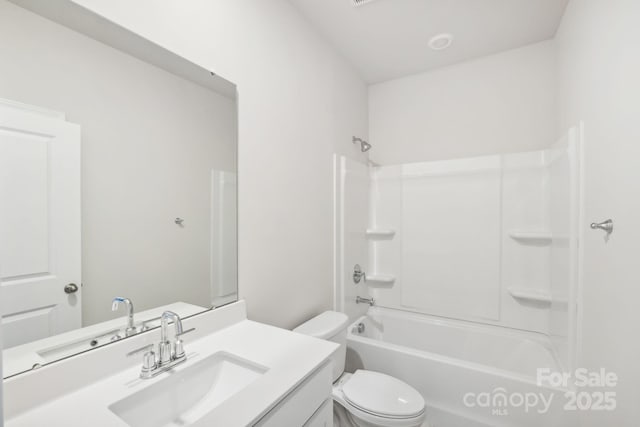 2119 Rolling Hills Ct, Stanley, NC 28164 - bathroom with vanity and shower / bathtub combination