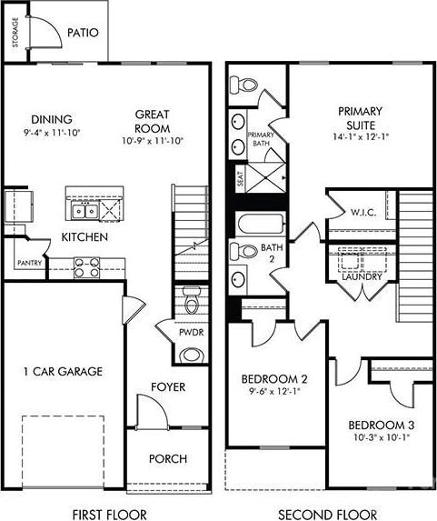 6122 Starview Ter, Charlotte, NC 28216 - room layout