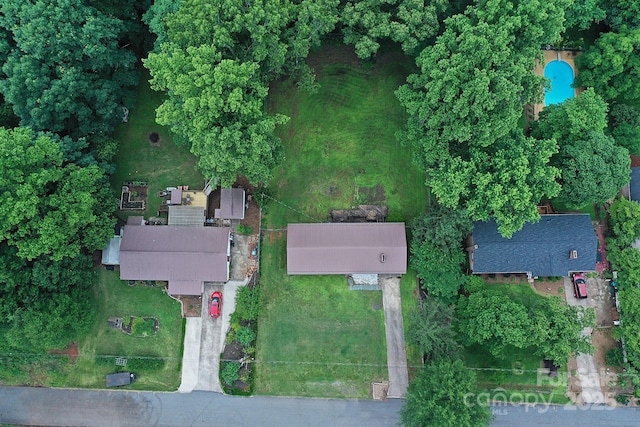 2625 Glenn St, Newton, NC 28658 - aerial view of property and surrounding area