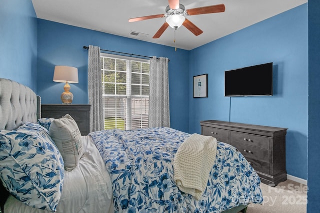 2233 Sonoma Valley Dr, Charlotte, NC 28214 - bedroom with carpet flooring and ceiling fan
