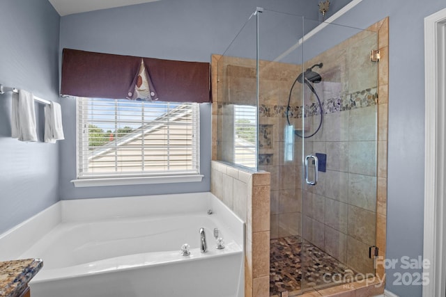 2233 Sonoma Valley Dr, Charlotte, NC 28214 - bathroom featuring a bath and a shower stall