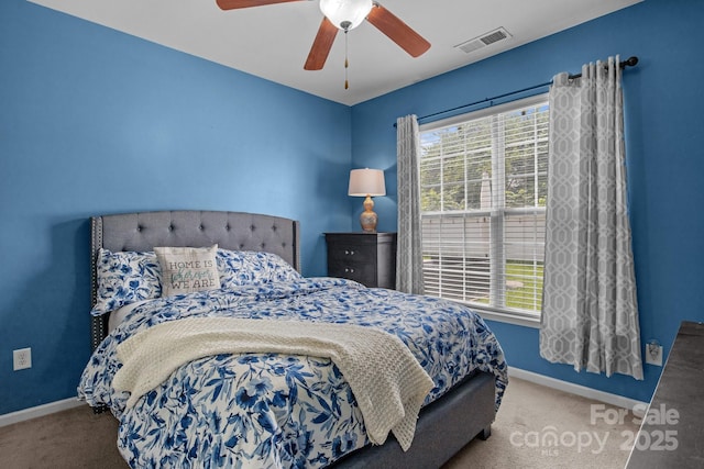 2233 Sonoma Valley Dr, Charlotte, NC 28214 - bedroom featuring carpet floors and ceiling fan