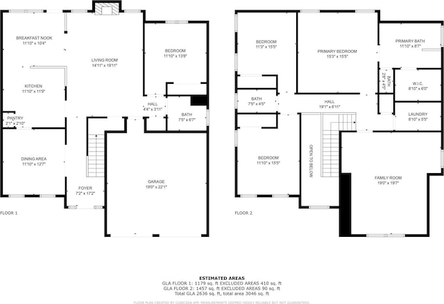 2233 Sonoma Valley Dr, Charlotte, NC 28214 - view of property floor plan