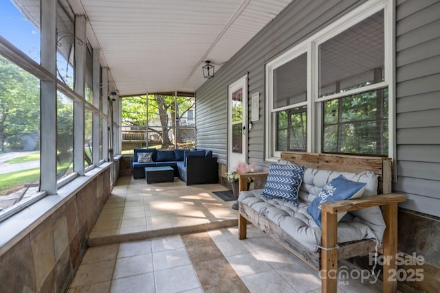 4043 Windward Dr, Tega Cay, SC 29708 - sunroom / solarium with outdoor lounge area and plenty of natural light