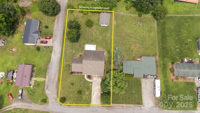 2411 Allendale Cir, Lenoir, NC 28645 - view of property location with property parcel outlined