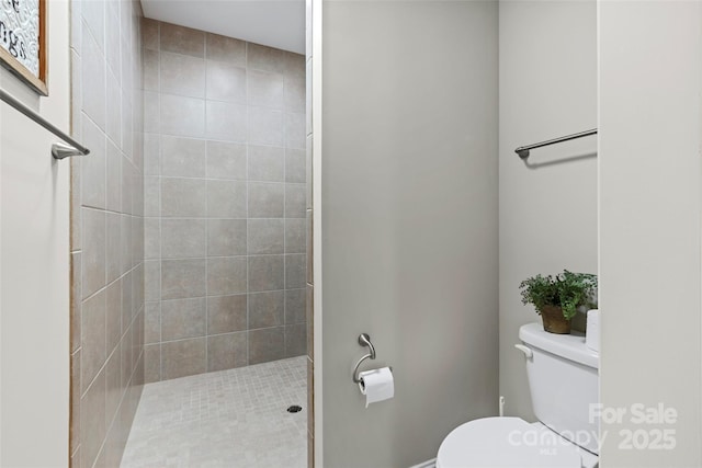 1712 Askern Ct, Waxhaw, NC 28173 - bathroom featuring toilet and tiled shower