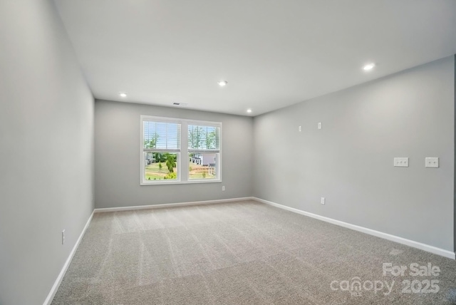 9957 Cask Way, Huntersville, NC 28078 - empty room with carpet flooring, baseboards, and recessed lighting