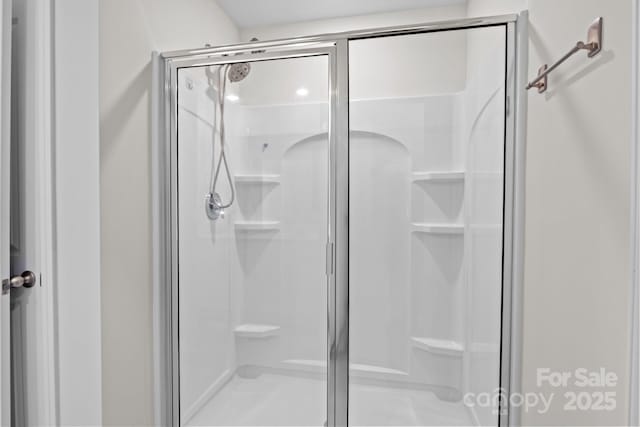 7172 Teague Dr, Gastonia, NC 28056 - bathroom featuring a shower stall