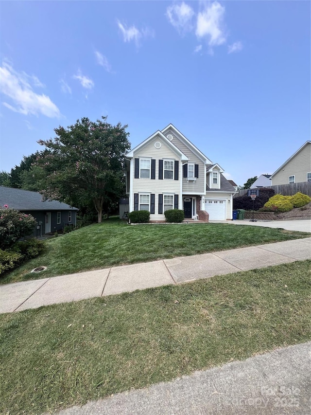 418 Eastway Ln SW, Conover, NC 28613 - view of front facade featuring concrete driveway and a garage