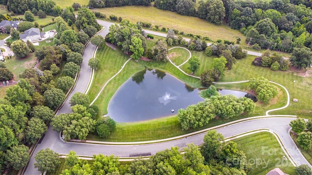 9814 Tompkins Ln, Waxhaw, NC 28173 - aerial view of property's location with a large body of water