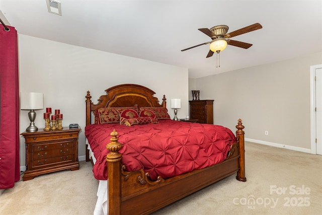 9814 Tompkins Ln, Waxhaw, NC 28173 - bedroom featuring carpet floors and a ceiling fan