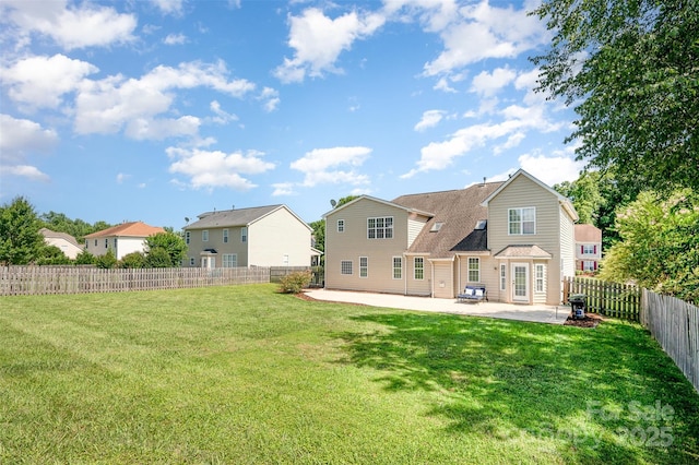 9814 Tompkins Ln, Waxhaw, NC 28173 - rear view of property with a patio area and a fenced backyard