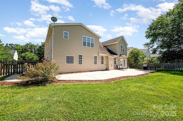 9814 Tompkins Ln, Waxhaw, NC 28173 - rear view of property with a patio