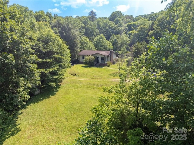 825 Pole Miller Ext, Brevard, NC 28712 - view from above of property