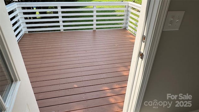 148 Forest Heights Dr, Mcadenville, NC 28101 - view of deck