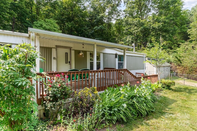 355 Dix Creek Rd, Leicester, NC 28748 - view of manufactured / mobile home