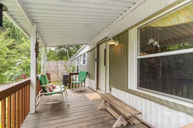 355 Dix Creek Rd, Leicester, NC 28748 - view of deck