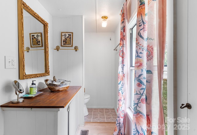 355 Dix Creek Rd, Leicester, NC 28748 - bathroom featuring toilet and vanity
