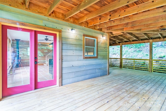 1146 Thomas Branch Rd, Marshall, NC 28753 - view of wooden terrace