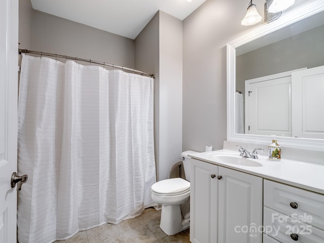 10875 Casetta Dr, Matthews, NC 28105 - full bathroom featuring vanity and tile patterned flooring