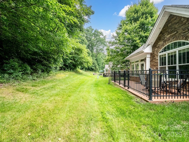 10875 Casetta Dr, Matthews, NC 28105 - view of yard featuring a patio