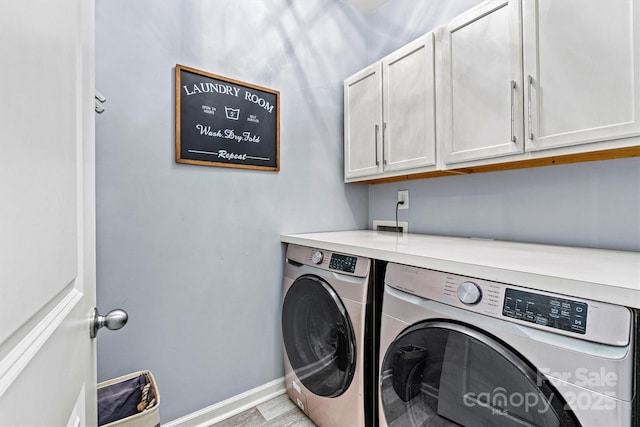 7809 Creek Park Dr, Denver, NC 28037 - laundry area featuring cabinet space, washing machine and clothes dryer, and baseboards