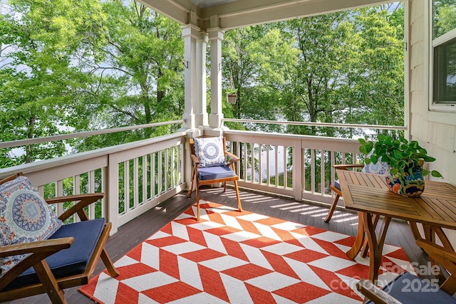 915 NE Dr Unit 15, Davidson, NC 28036 - view of balcony