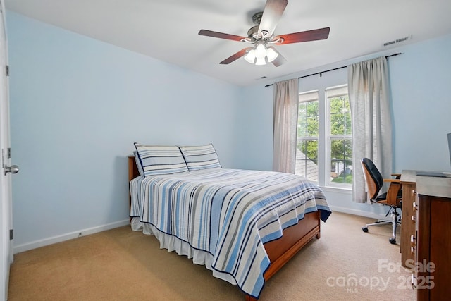 415 Glandon Ct, Fort Mill, SC 29708 - bedroom with baseboards, carpet, and an office area