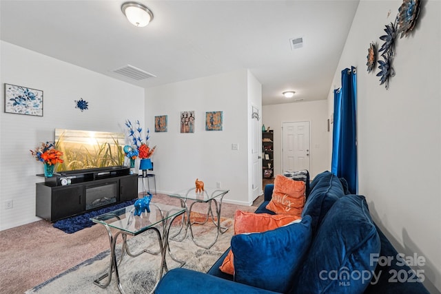 1770 Troon Dr, Salisbury, NC 28144 - living area with carpet and baseboards