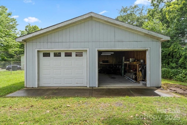 935 Church St, Kings Mountain, NC 28086 - view of detached garage